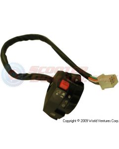 Switch Assembly - left,  1 Plug (8 pin)