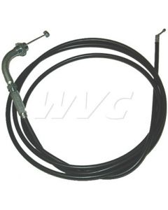 Throttle Cable - 48" (with 90 degree elbow) for 2-cycle 33-49cc pocket bikes and other applications